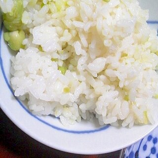 簡単豆ごはん